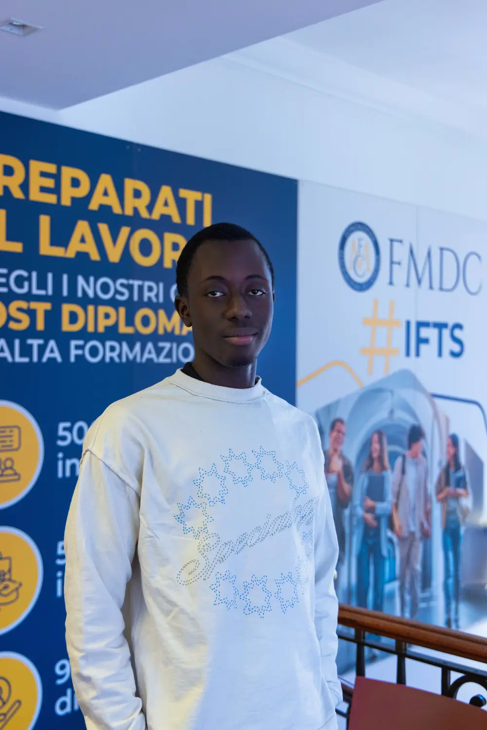 Serigne Deuk, membro del team ZlaB — Responsabile area Graphic Design